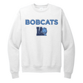BOBCATS Shadow-Printed Uniform Sweatshirt, White