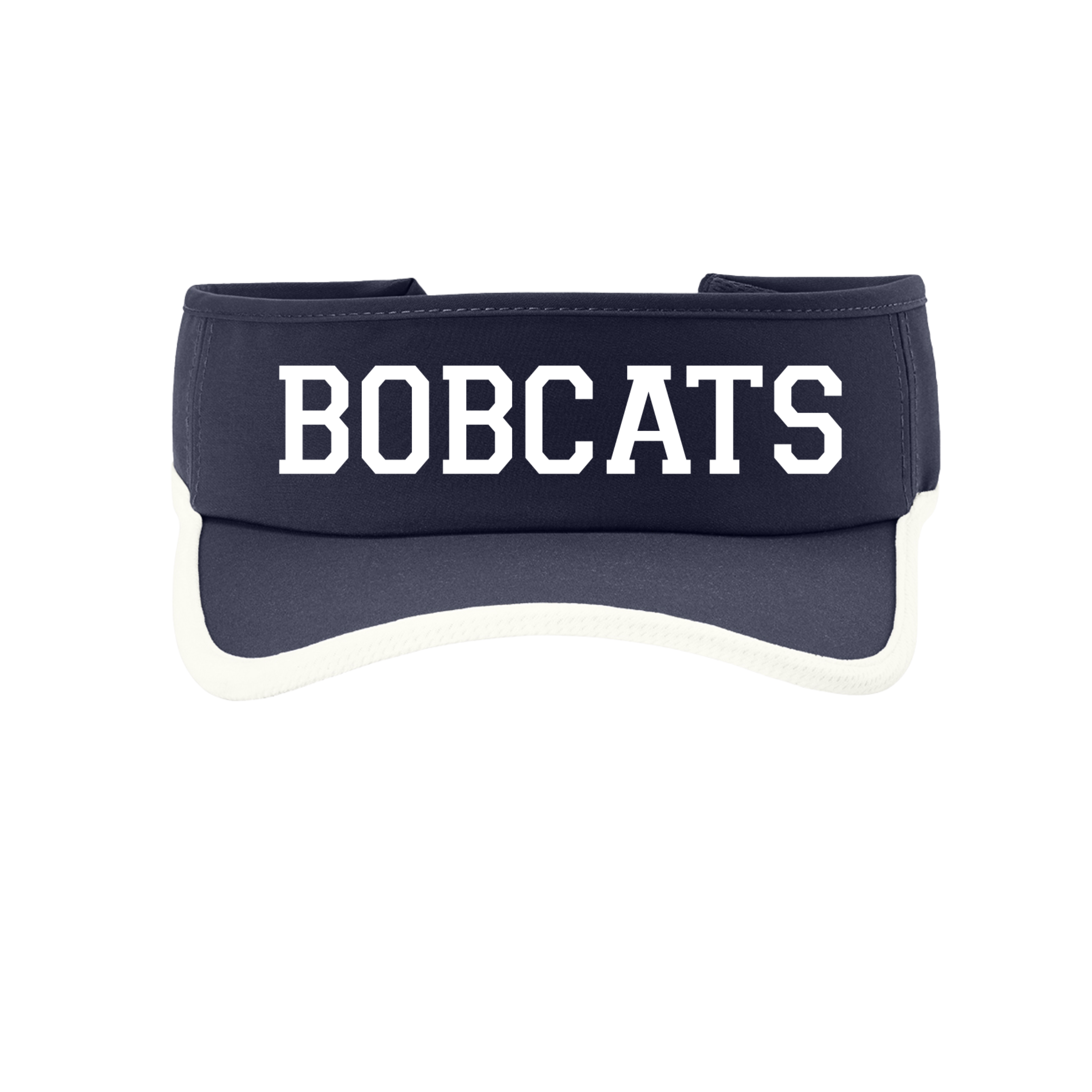 Bobcats Navy Visor