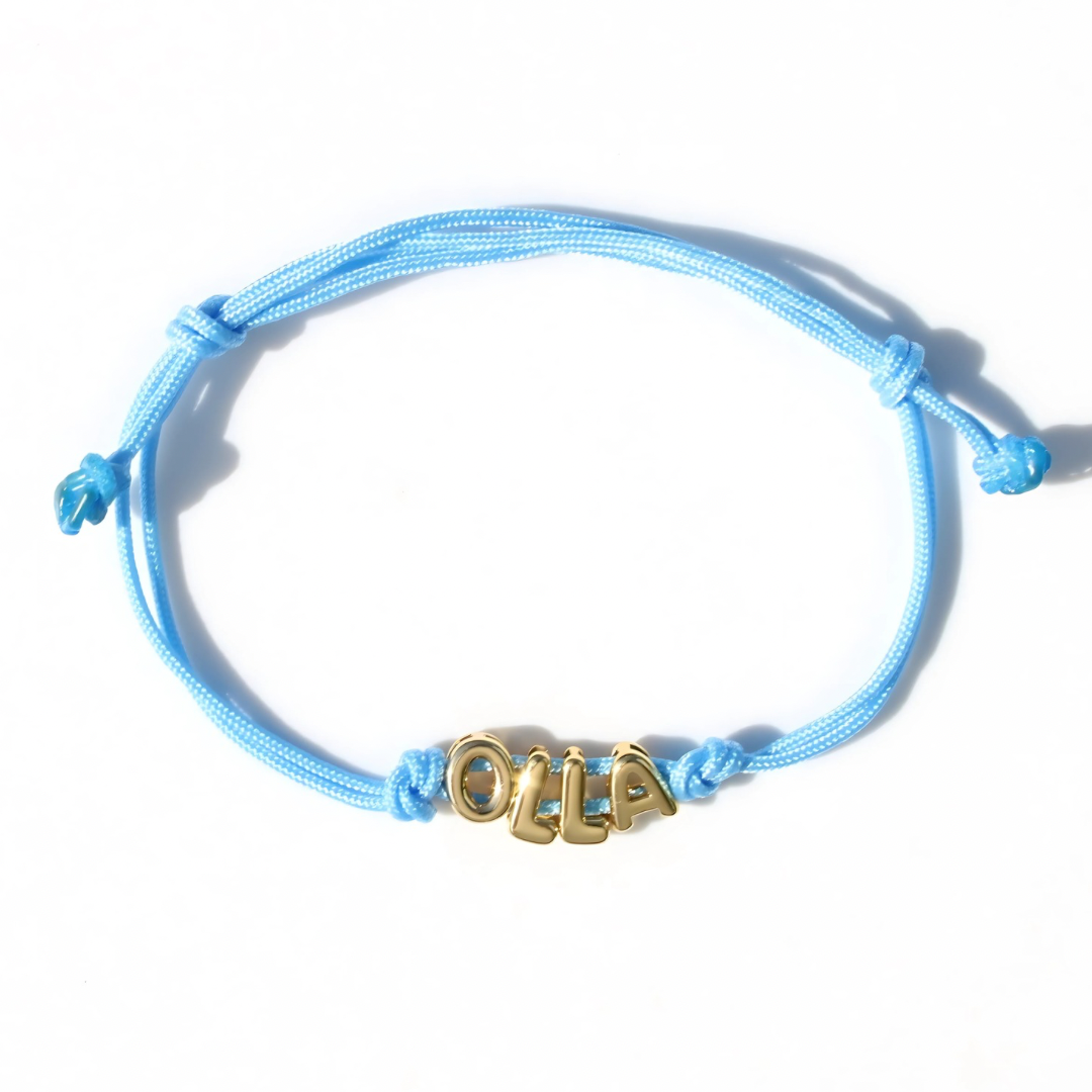 OLLA Bubble Letter Bracelet