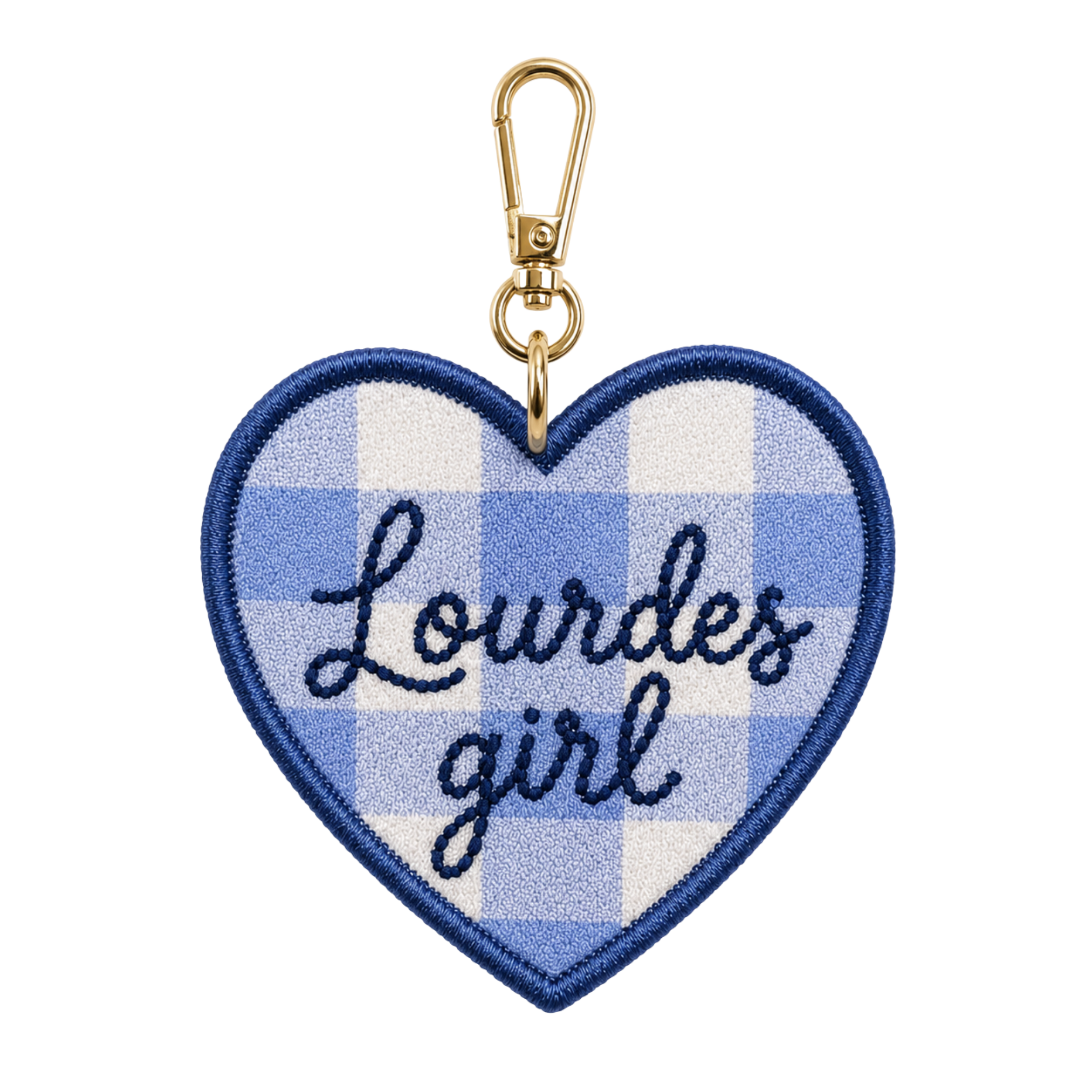 Lourdes Girl Heart Bag Charm