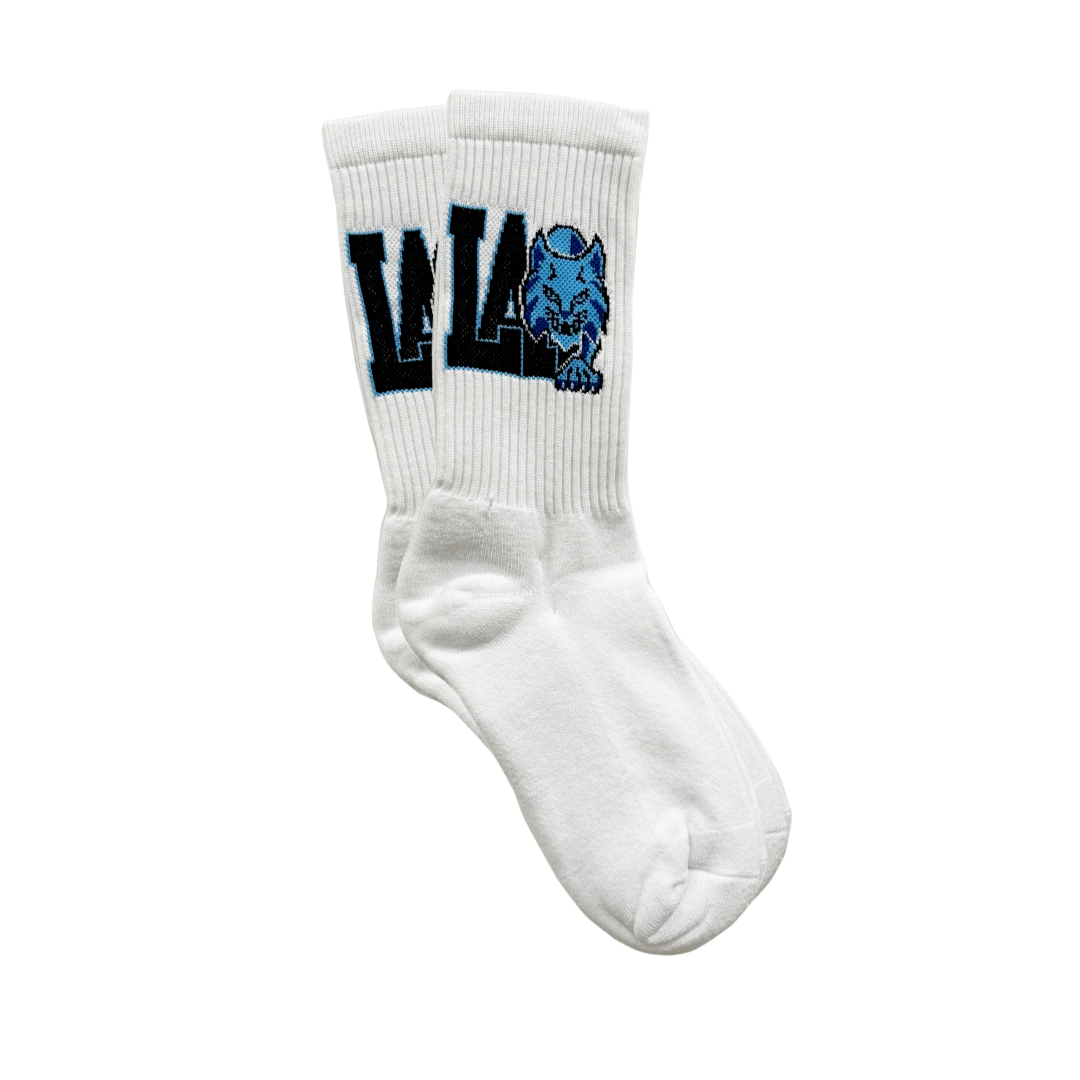 LA Logo Crew Socks