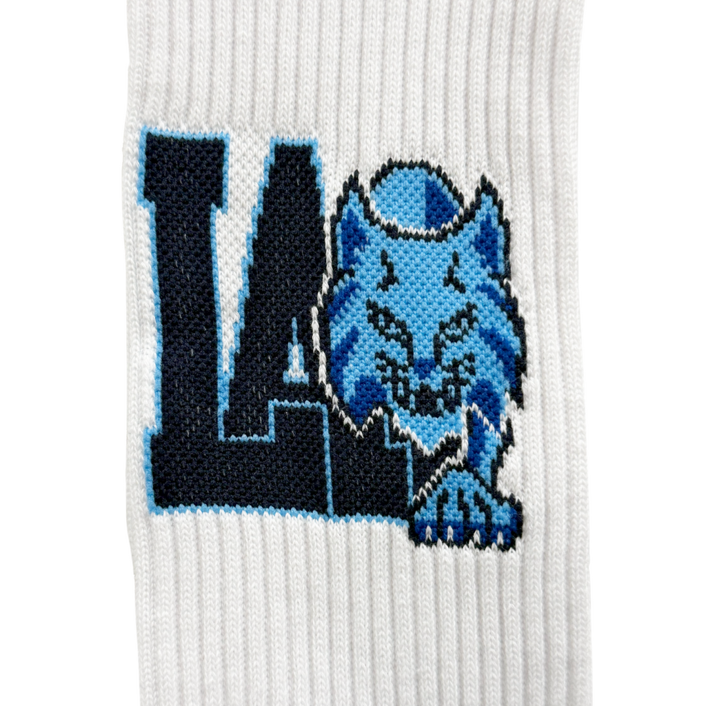 LA Logo Crew Socks