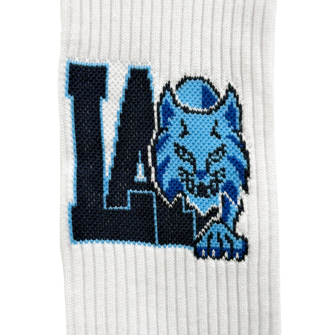 LA Logo Crew Socks