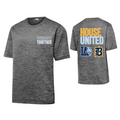 Lourdes x Belen "House United" Performance T-Shirt, Grey