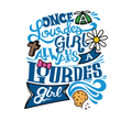 Once a Lourdes Girl… Sticker